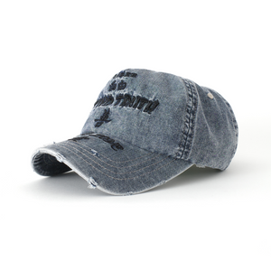 Jungles Jungles Be Free Cap Distressed Denim