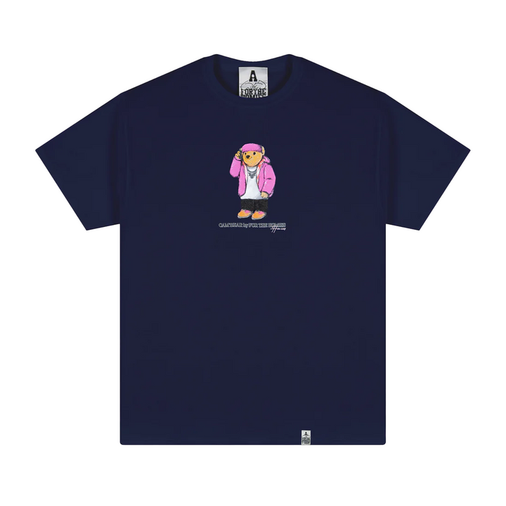 For The Homies Cam'Bear T-Shirt Navy