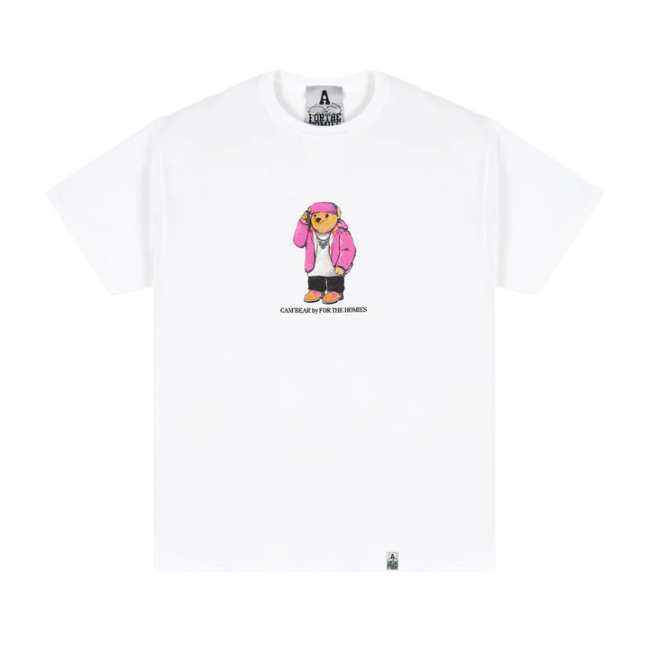 For The Homies Cam'Bear T-Shirt White