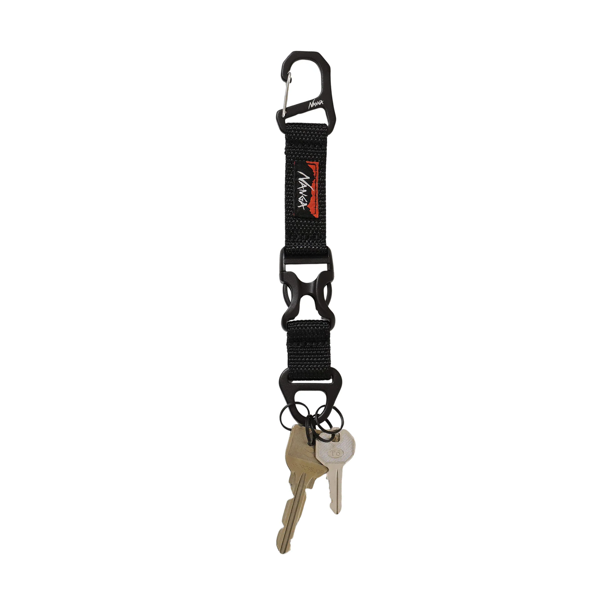 Nanga Carabiner Key Holder Black