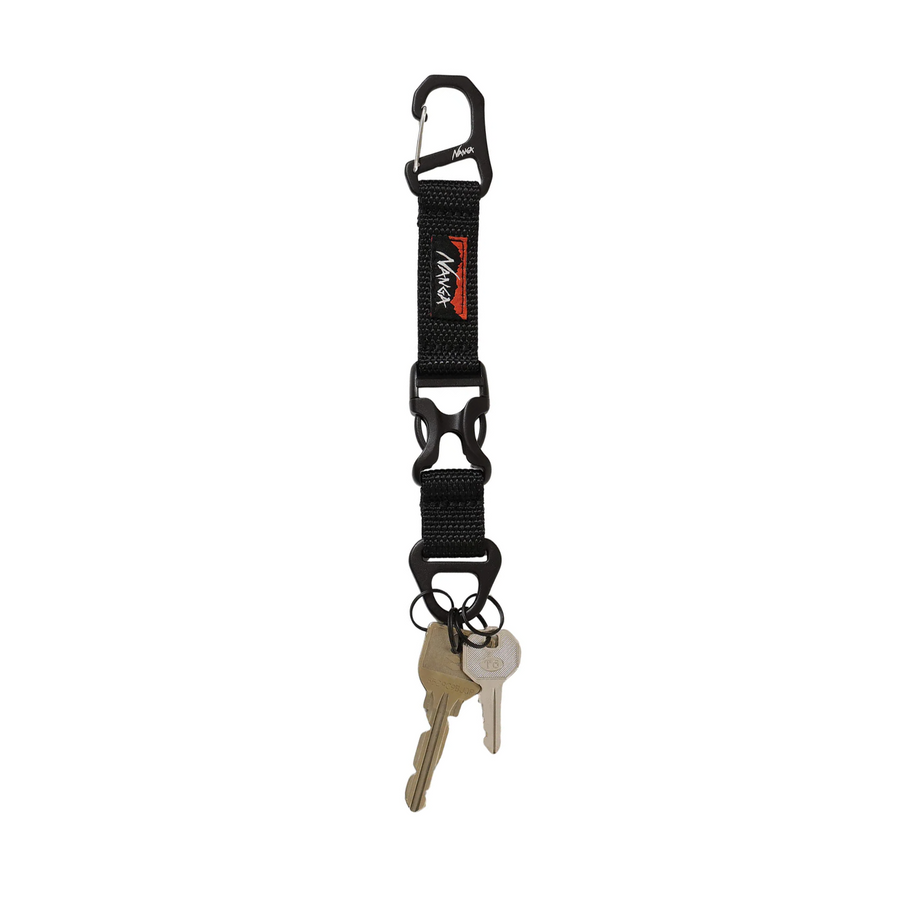 Nanga Carabiner Key Holder Black