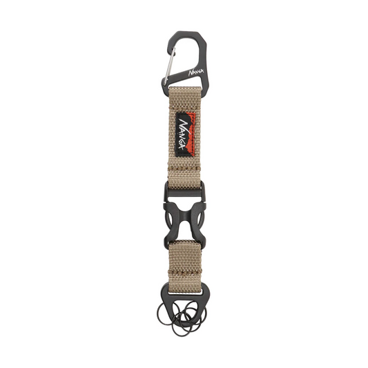 Nanga Carabiner Key Holder Coyote