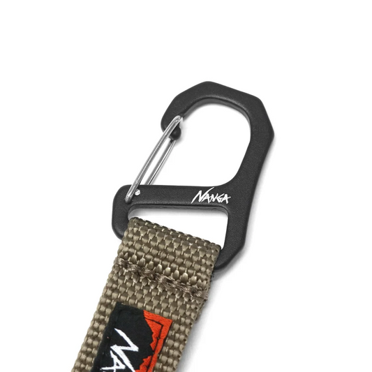 Nanga Carabiner Key Holder Coyote