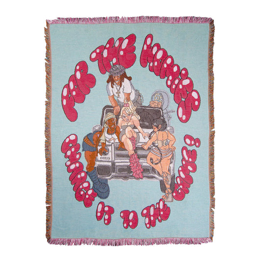 For The Homies Charge It Throw Blanket