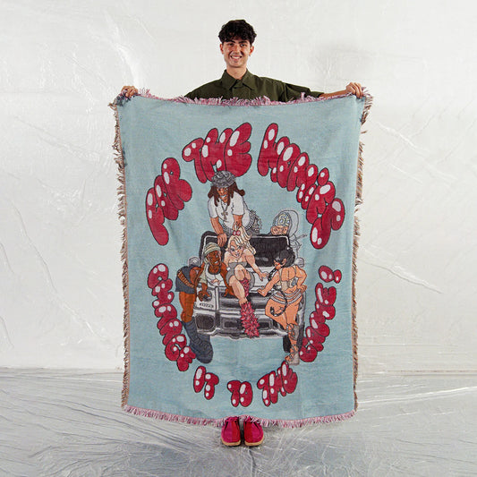 For The Homies Charge It Throw Blanket