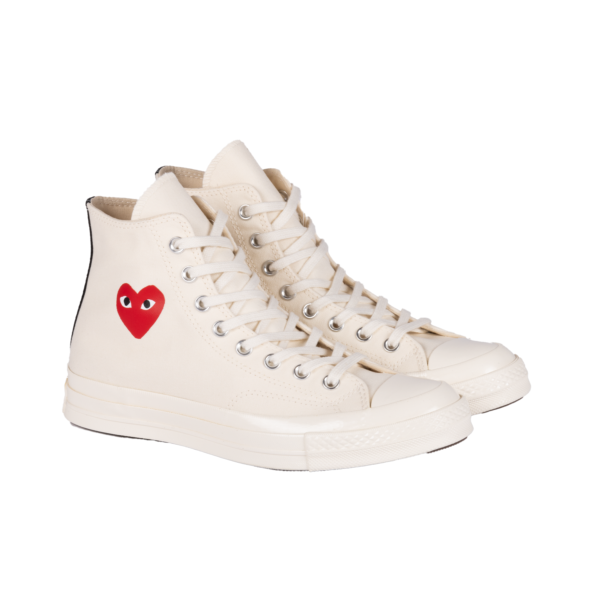 Comme Des Garcons Play x Converse CT70 Small Red Heart High Top White AZ-K129-001-2