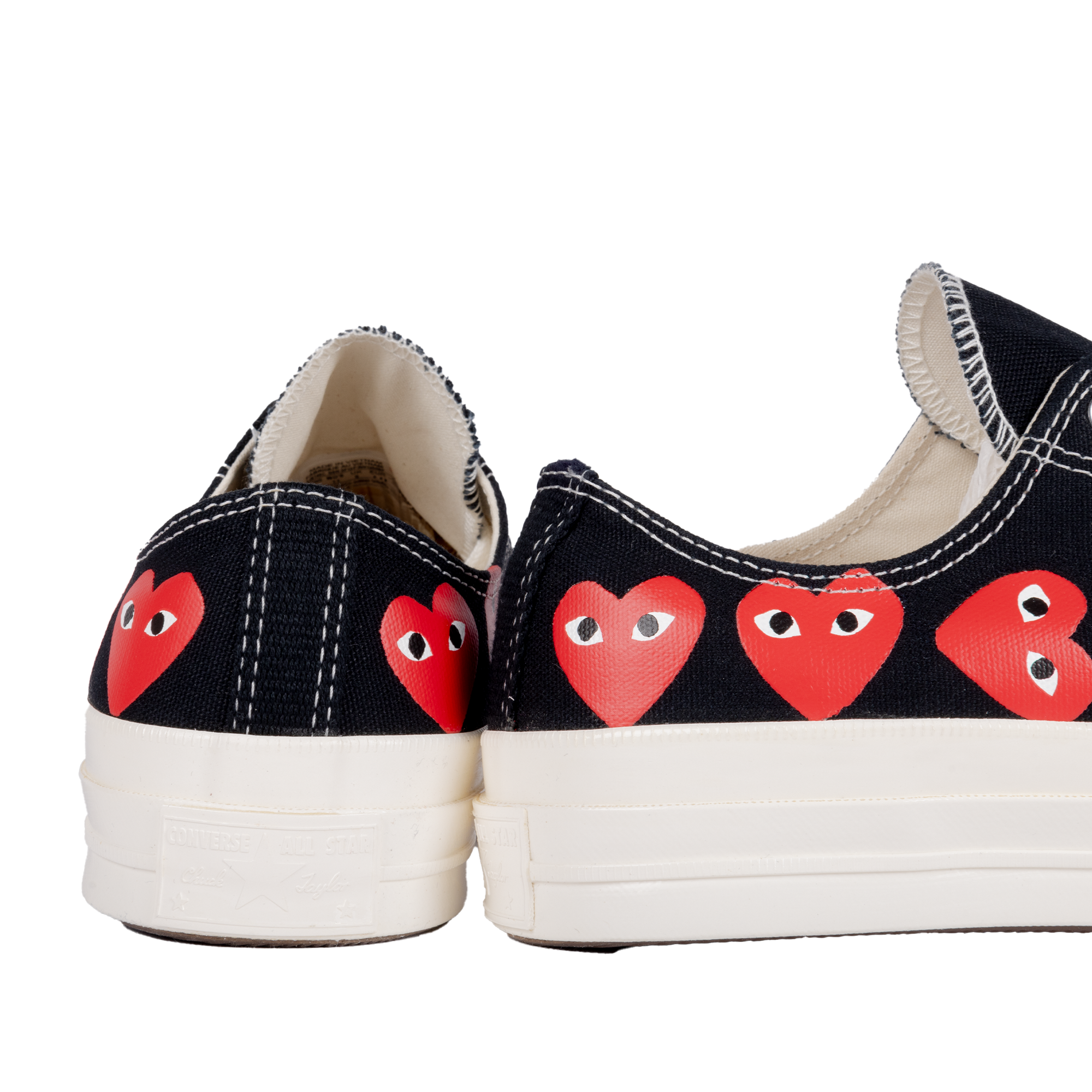 Comme Des Garcons Play x Converse CT70 M Heart Low Top Black AZ-K126-001-1