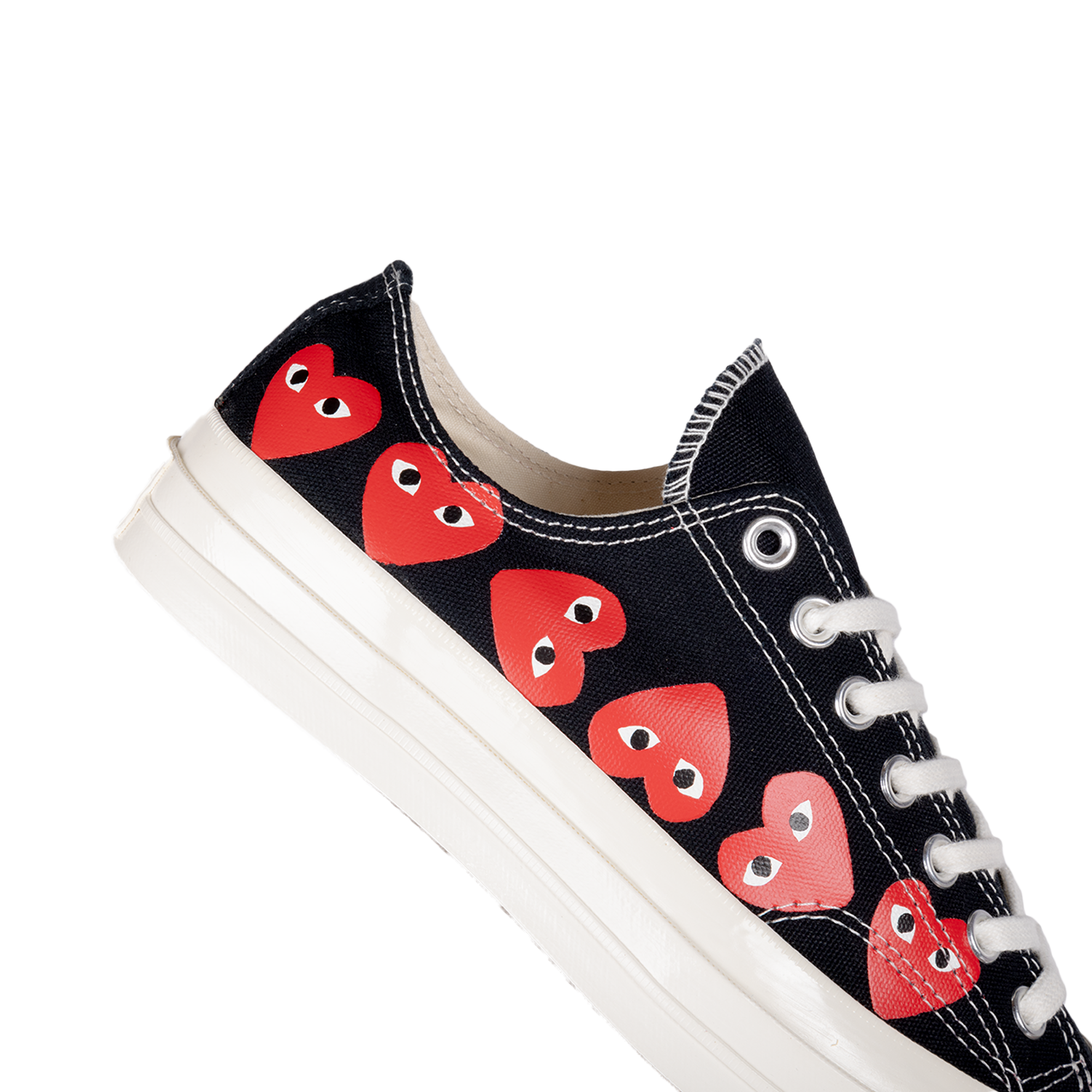 Comme Des Garcons Play x Converse CT70 M Heart Low Top Black AZ-K126-001-1