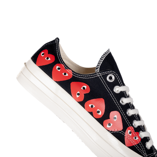 Comme Des Garcons Play x Converse CT70 M Heart Low Top Black AZ-K126-001-1