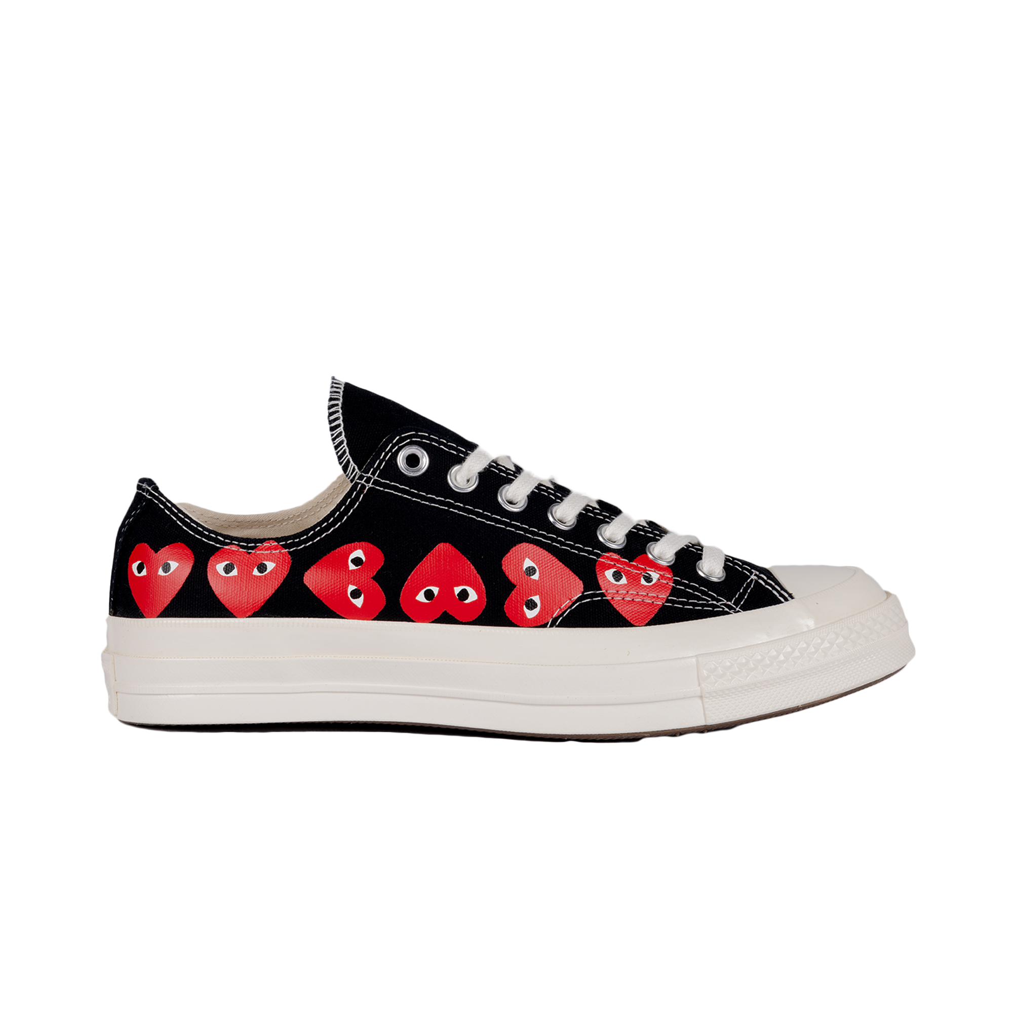Comme Des Garcons Play x Converse CT70 M Heart Low Top Black AZ-K126-001-1