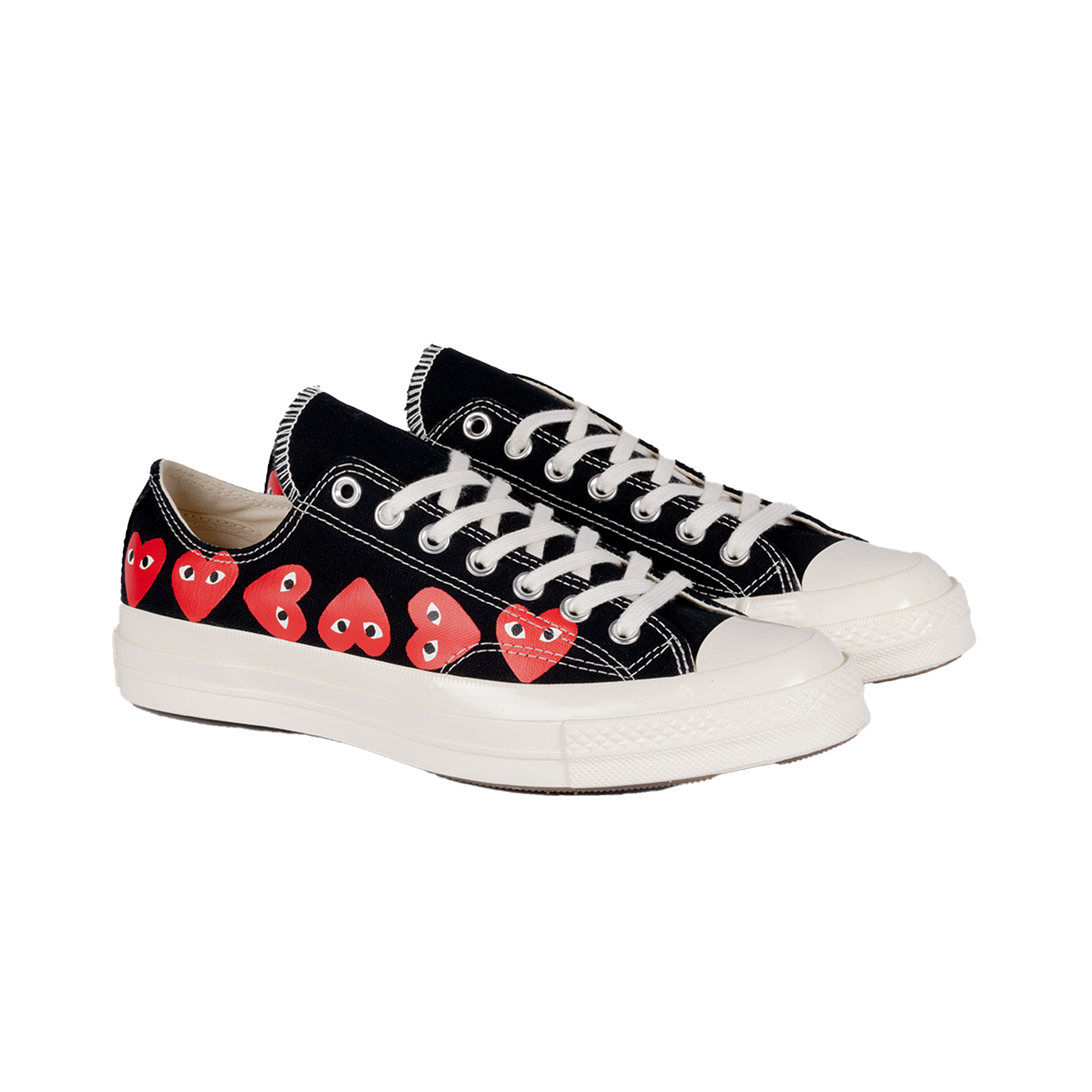 Comme Des Garcons Play x Converse CT70 M Heart Low Top Black AZ-K126-001-1