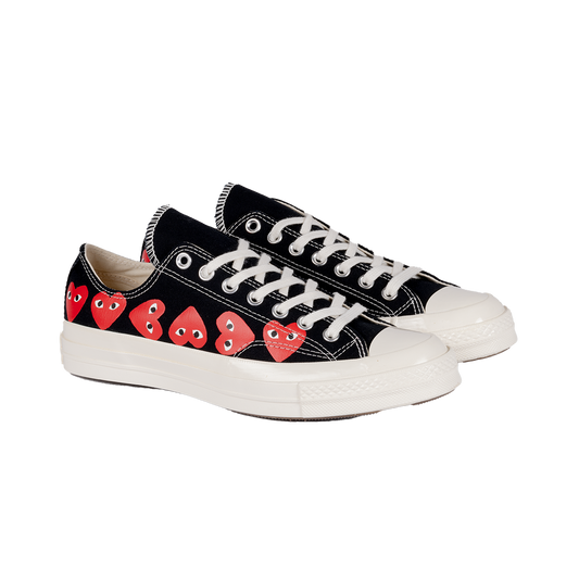 Comme Des Garcons Play x Converse CT70 M Heart Low Top Black AZ-K126-001-1
