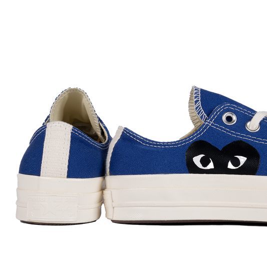 Comme Des Garcons Play x Converse CT70 Black Heart Low Top Blue AZ-K121-001-2