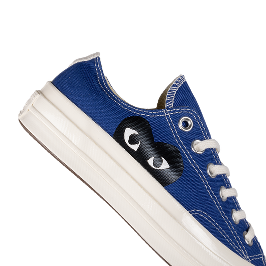Comme Des Garcons Play x Converse CT70 Black Heart Low Top Blue AZ-K121-001-2