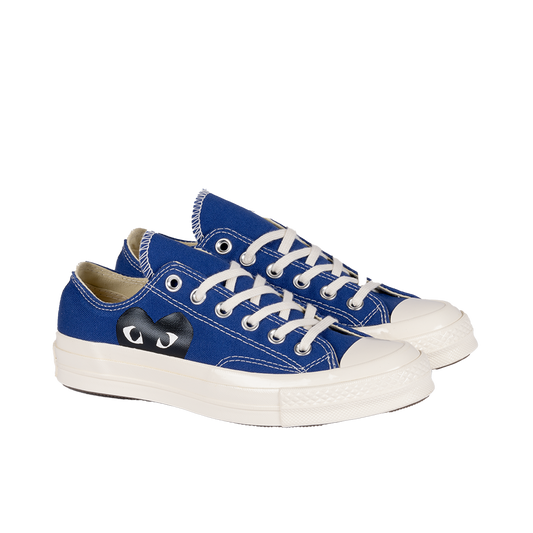 Comme Des Garcons Play x Converse CT70 Black Heart Low Top Blue AZ-K121-001-2