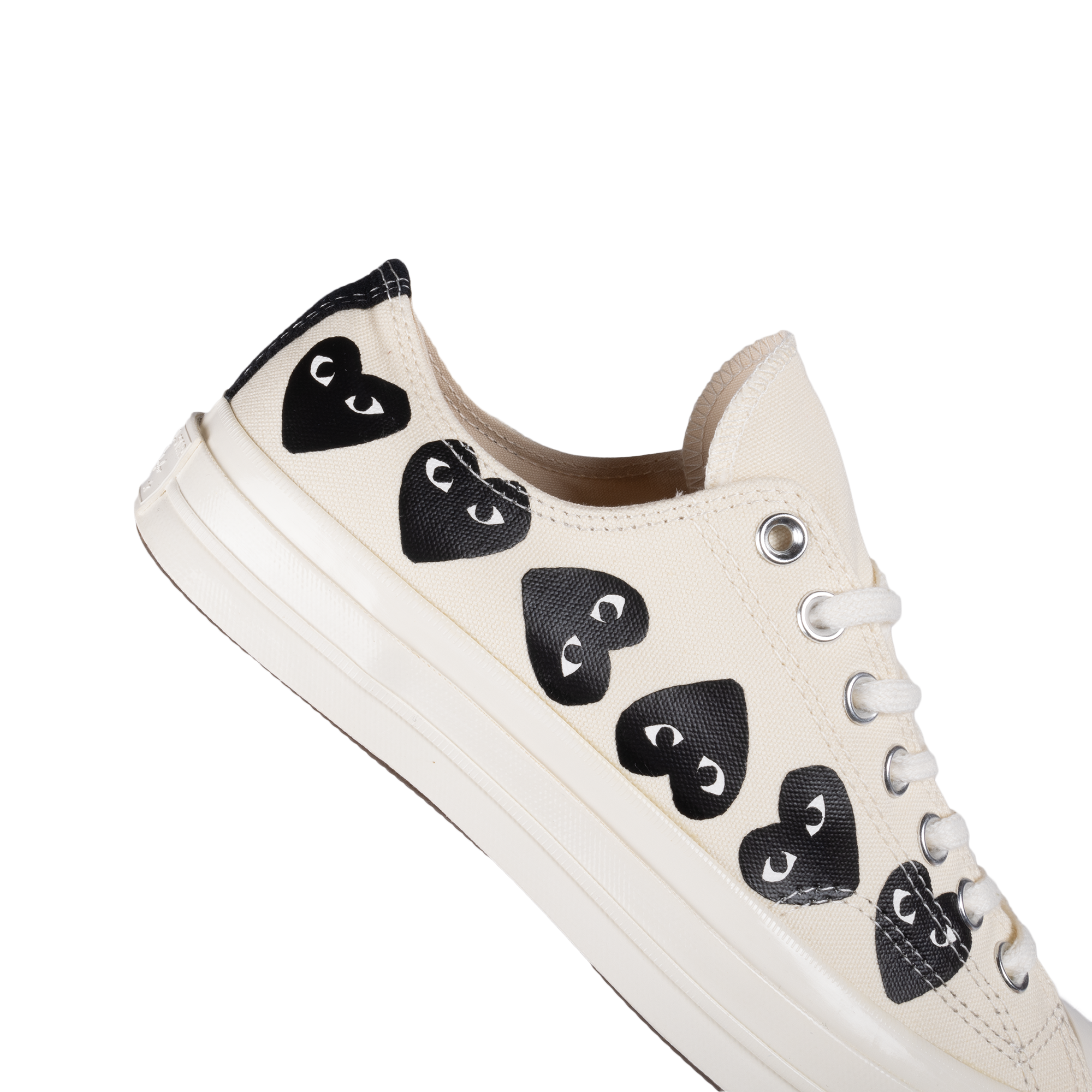 Comme Des Garcons Play x Converse CT70 M Heart Low Top White AZ-K126-001-2