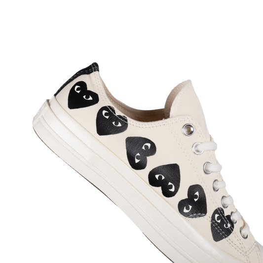 Comme Des Garcons Play x Converse CT70 M Heart Low Top White AZ-K126-001-2