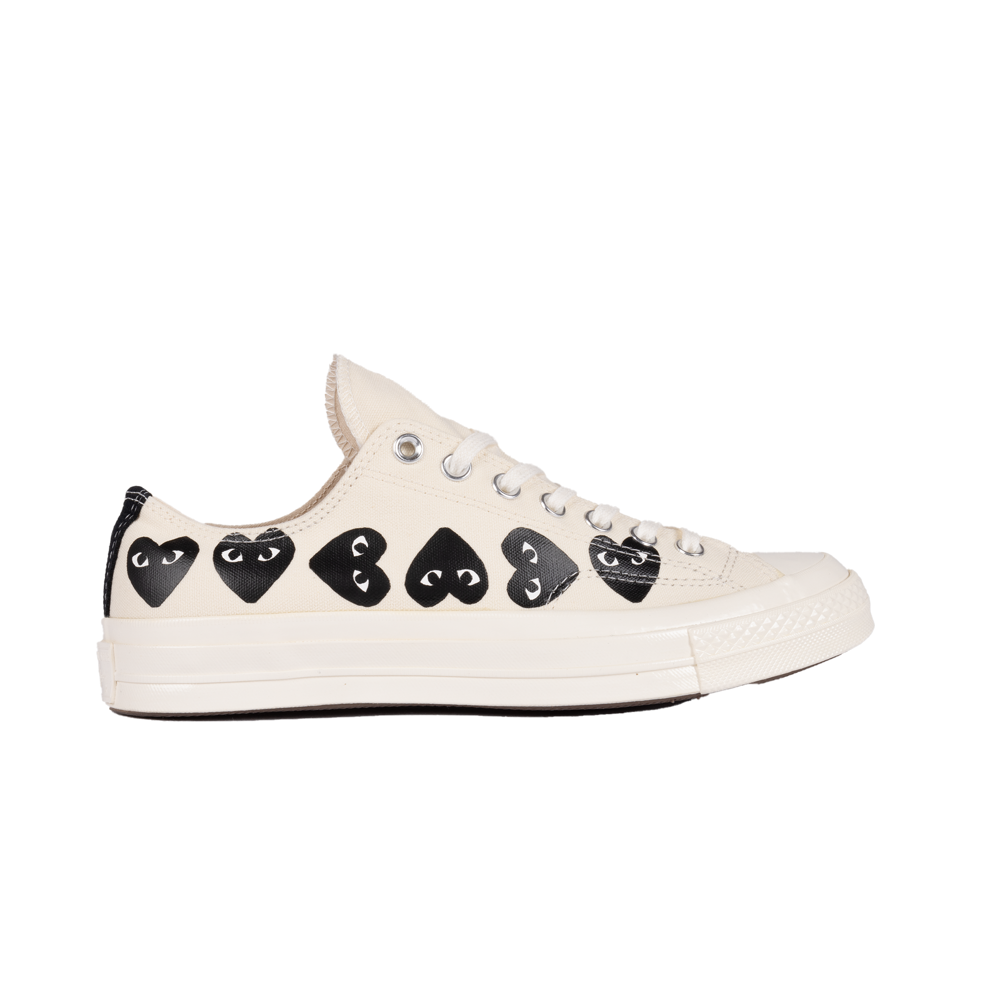 Comme Des Garcons Play x Converse CT70 M Heart Low Top White AZ-K126-001-2