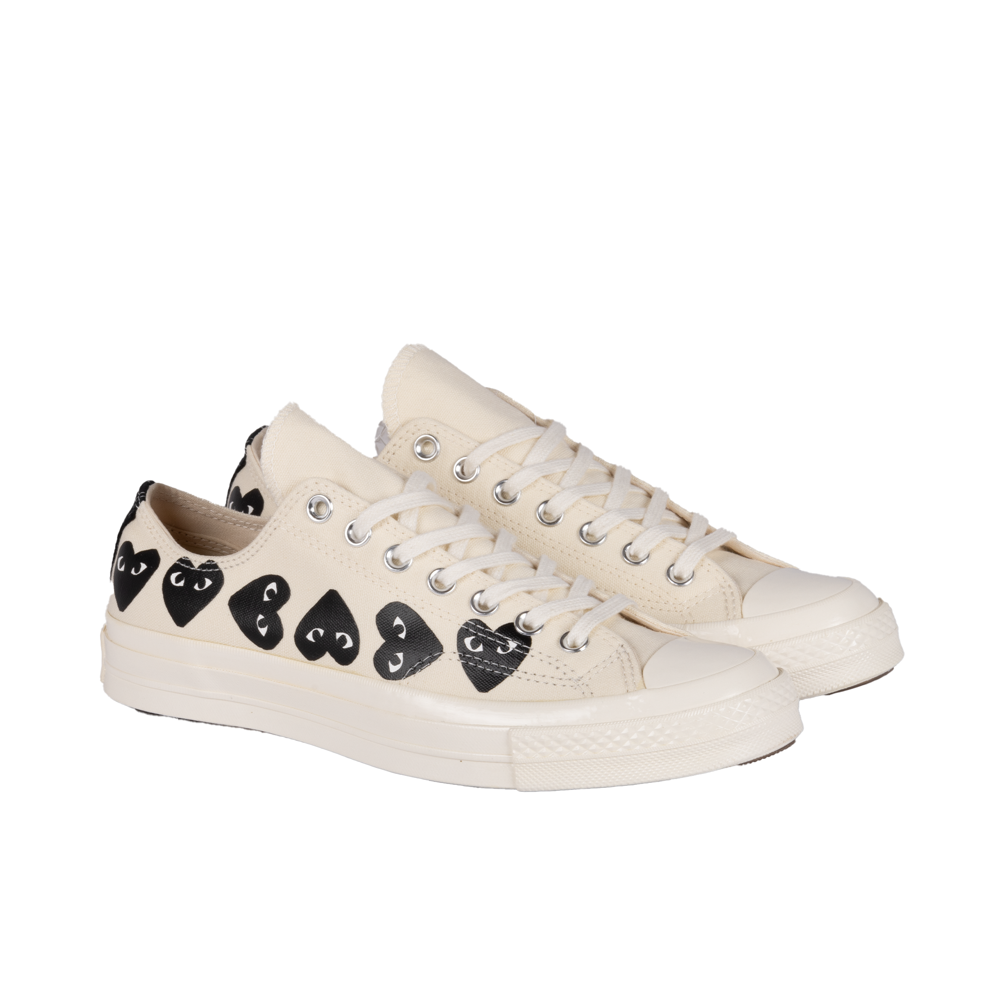 Comme Des Garcons Play x Converse CT70 M Heart Low Top White AZ-K126-001-2