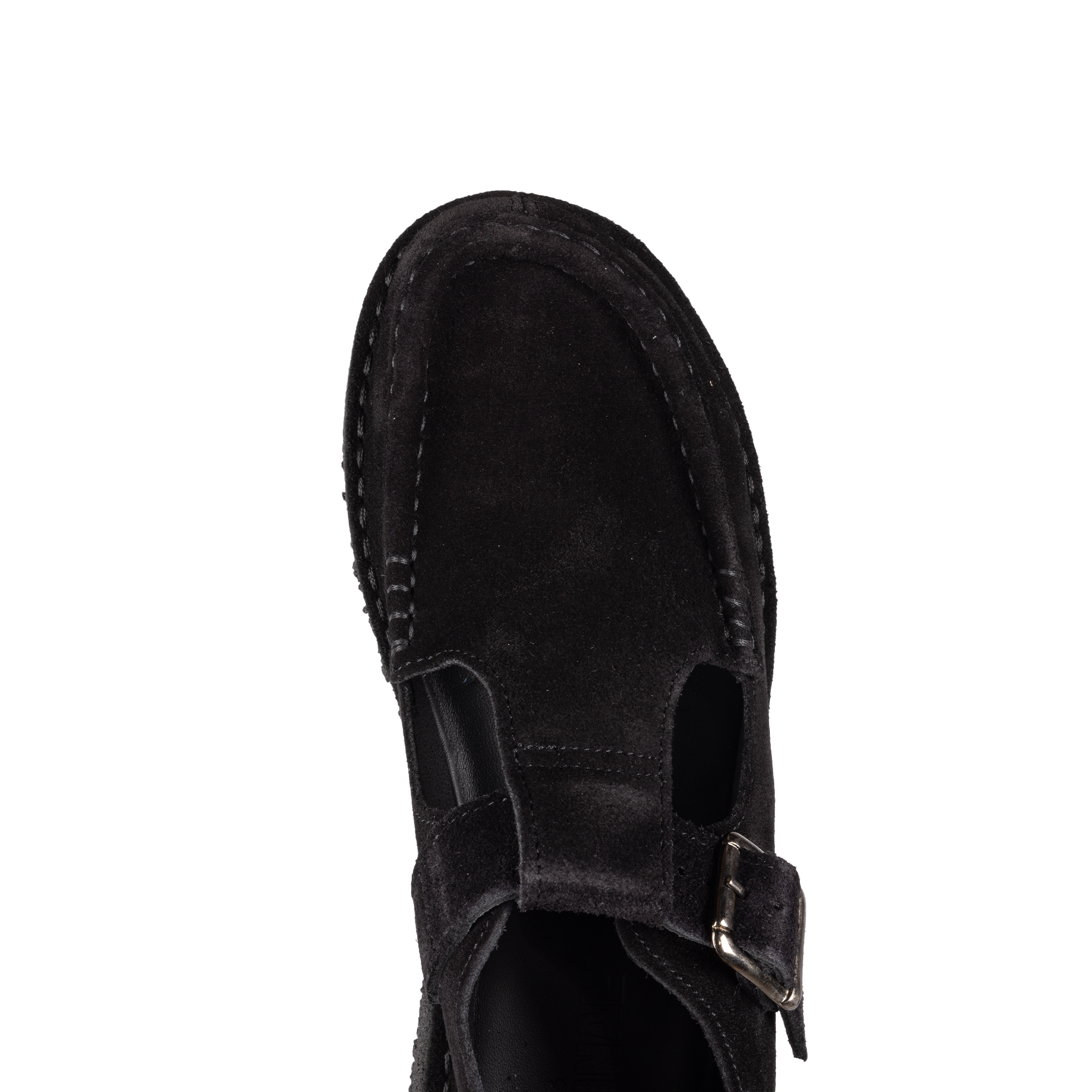 Clarks Originals Nomad T Bar Black Suede
