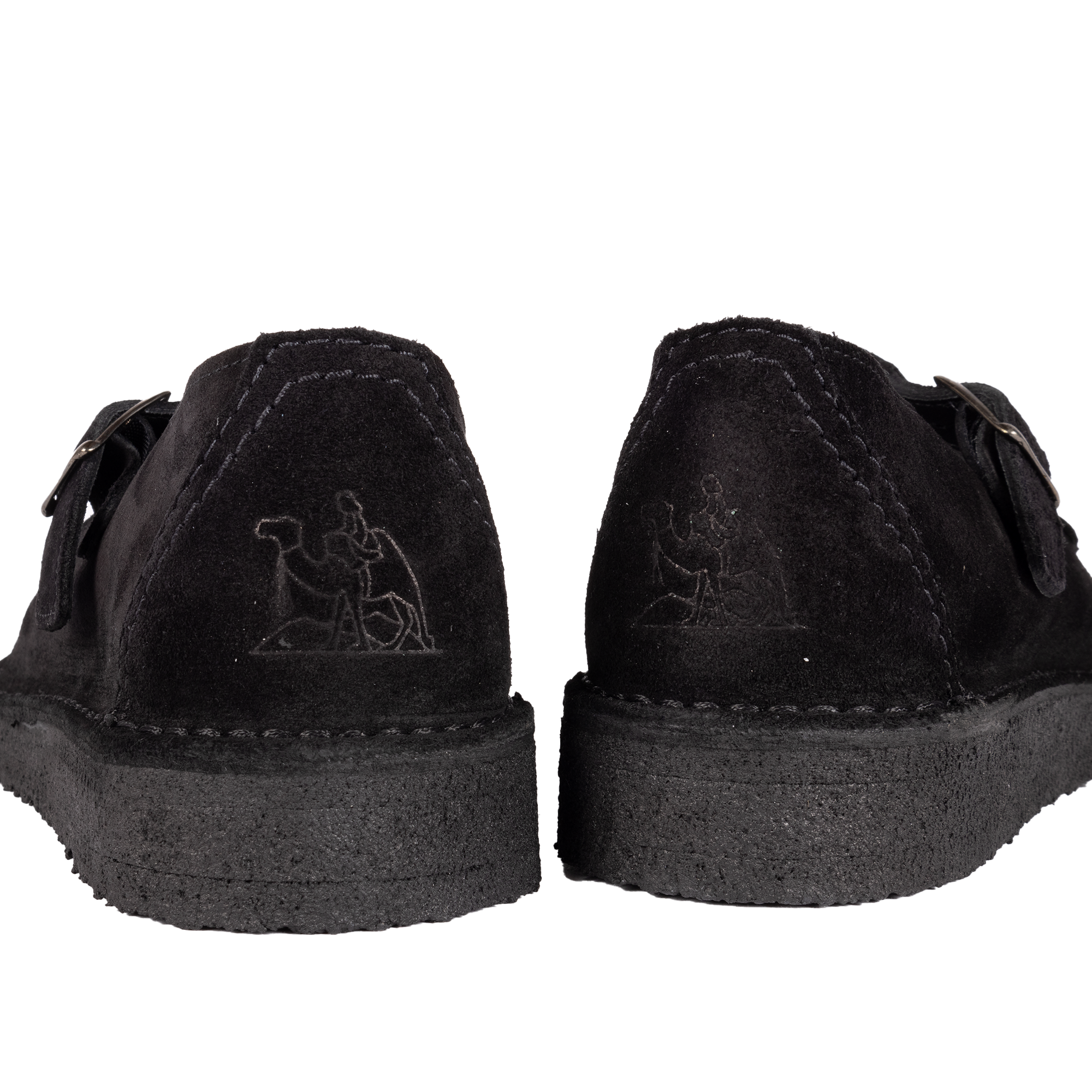 Clarks Originals Nomad T Bar Black Suede