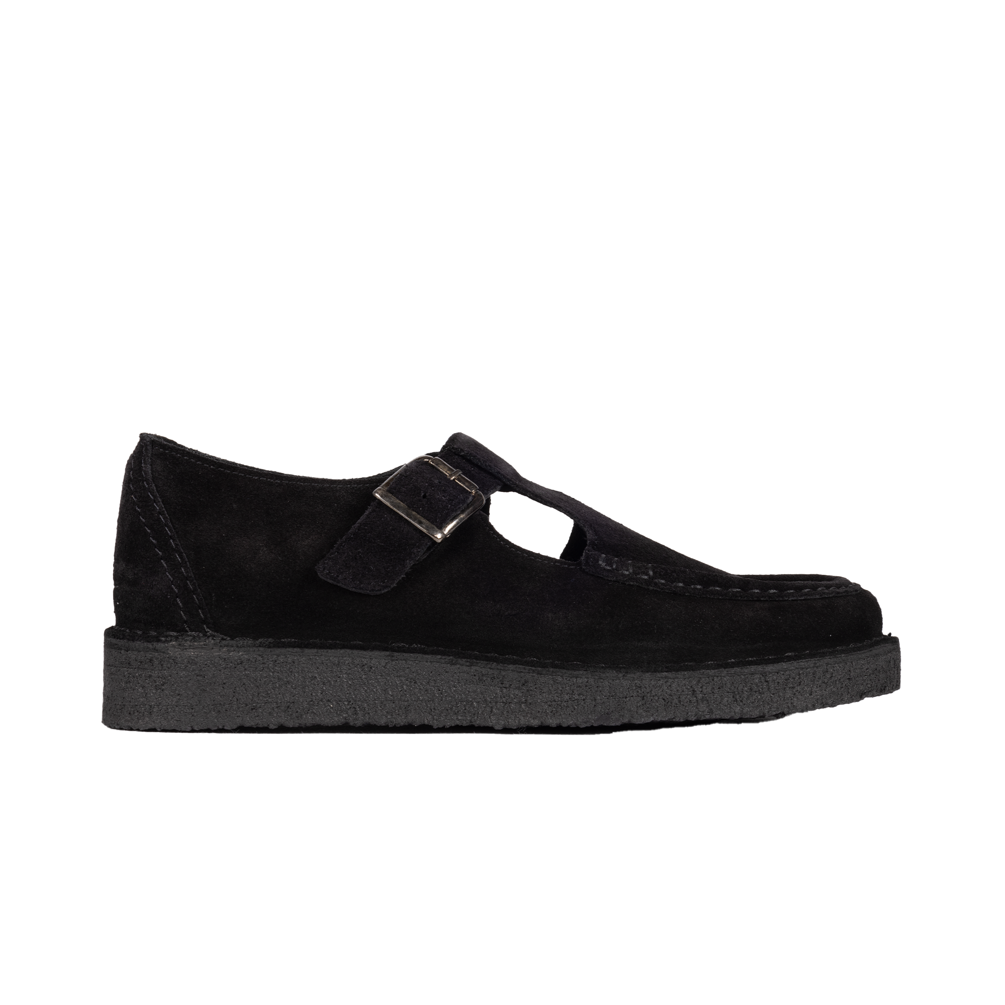Clarks Originals Nomad T Bar Black Suede