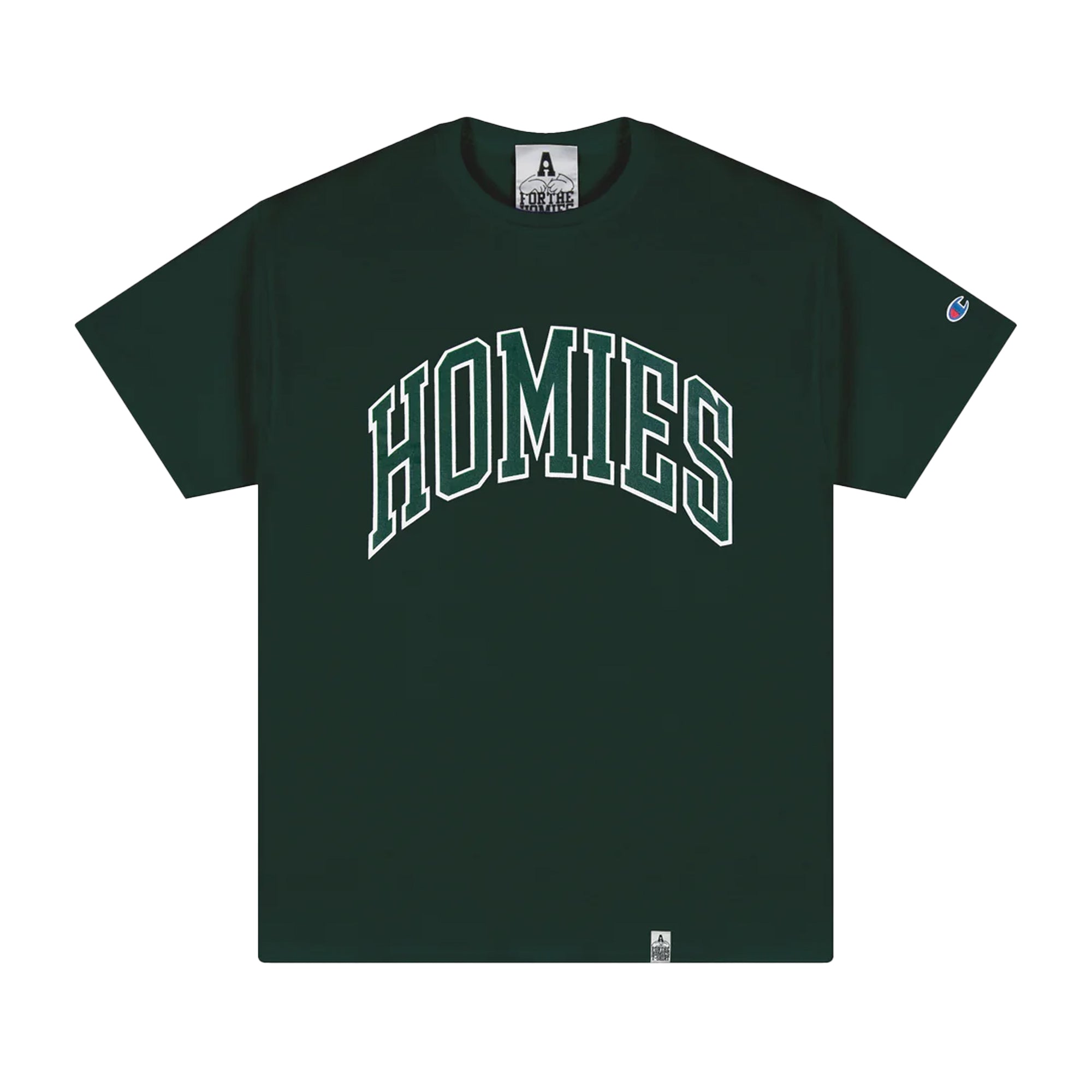 For The Homies Collegiate T-Shirt Dark Green