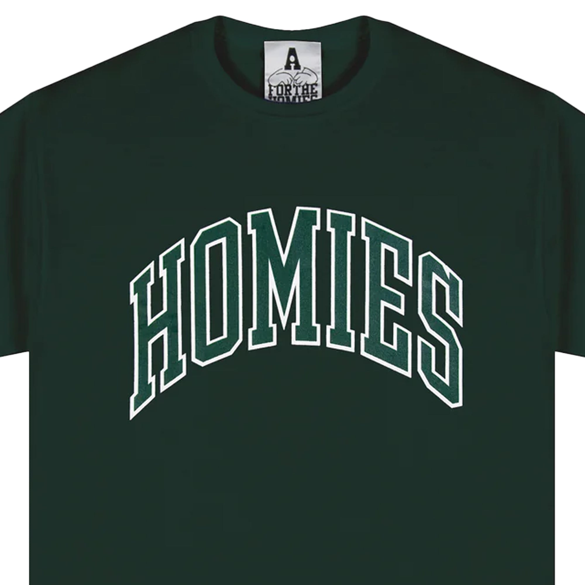 For The Homies Collegiate T-Shirt Dark Green