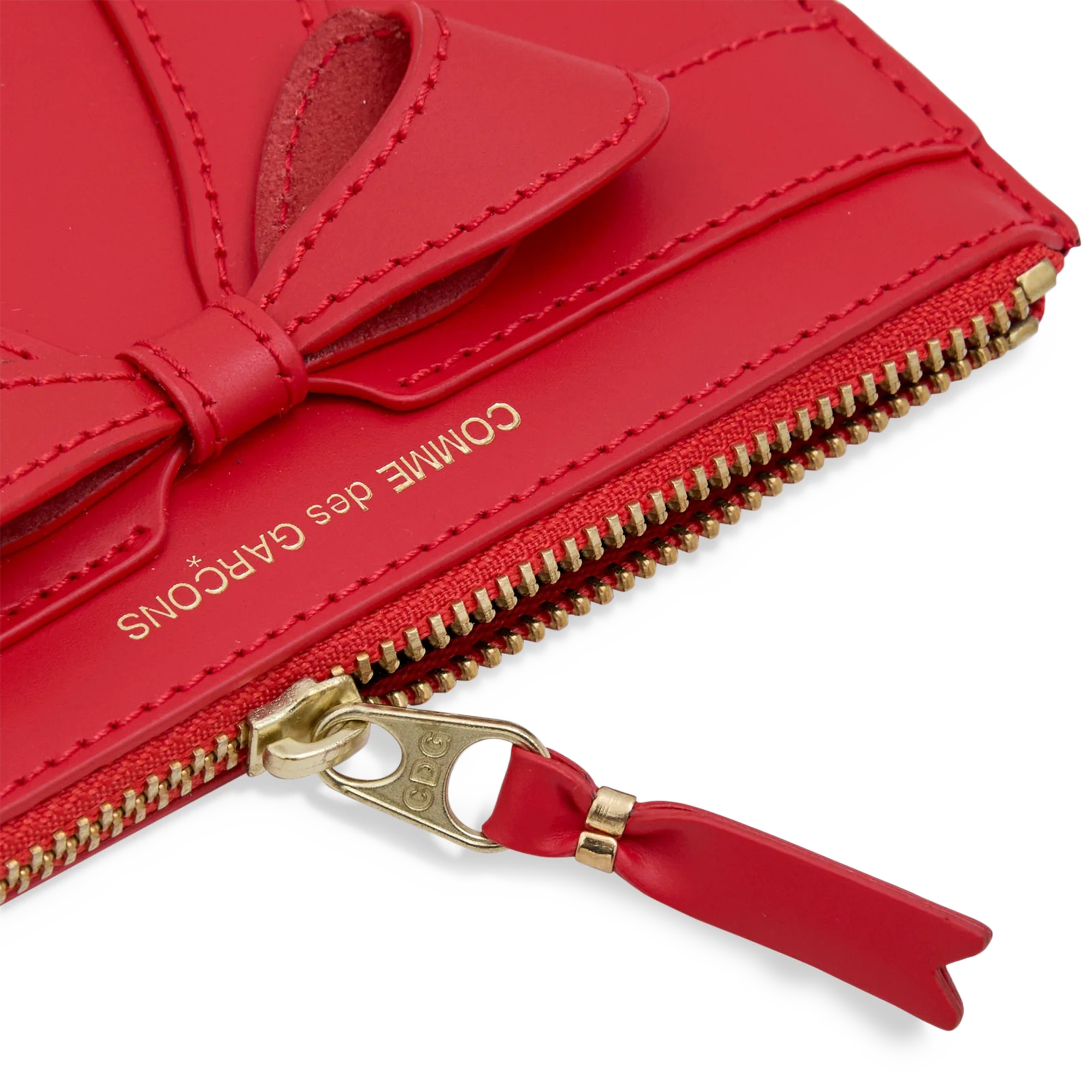 COMME des GARCONS WALLET Big Bow Wallet SA8100BB Red