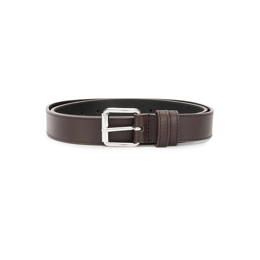 COMME des GARCONS WALLET Classic Leather Line N Belt Brown