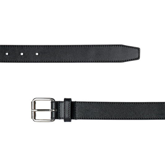 COMME des GARCONS WALLET Classic Leather Line N Belt Black