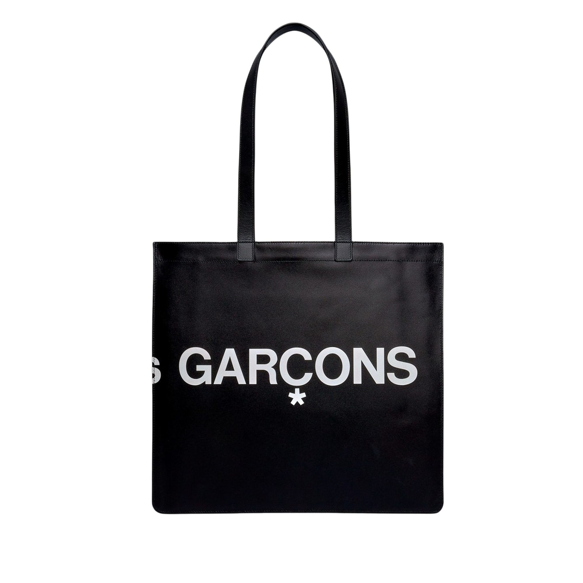 COMME des GARCONS WALLET Huge Logo Tote Bag SA9001HL Black