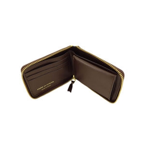 COMME des GARCONS WALLET Logotype Brown SA7100EL