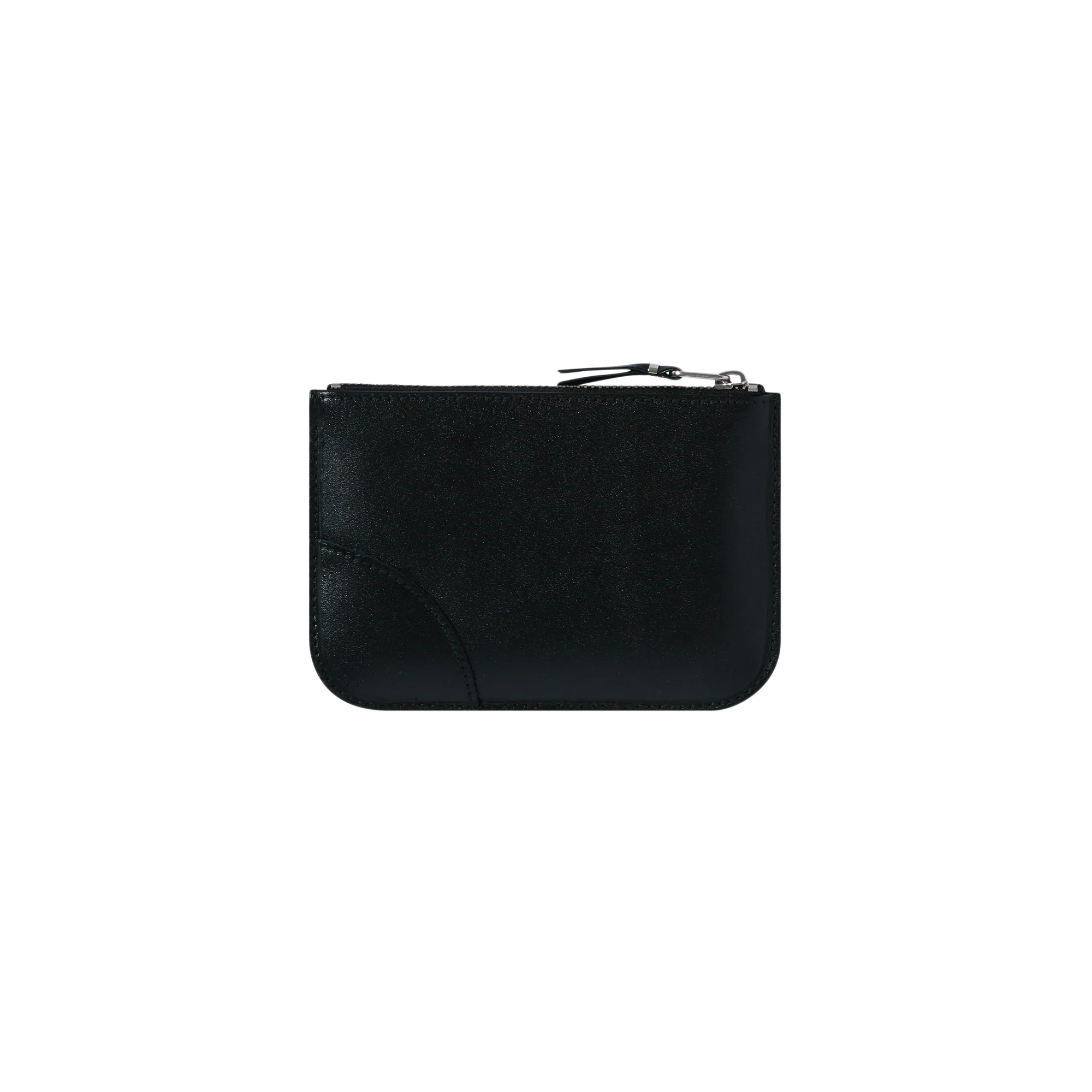 COMME des GARCONS WALLET Silver Eyelet Wallet SA8100SE Black