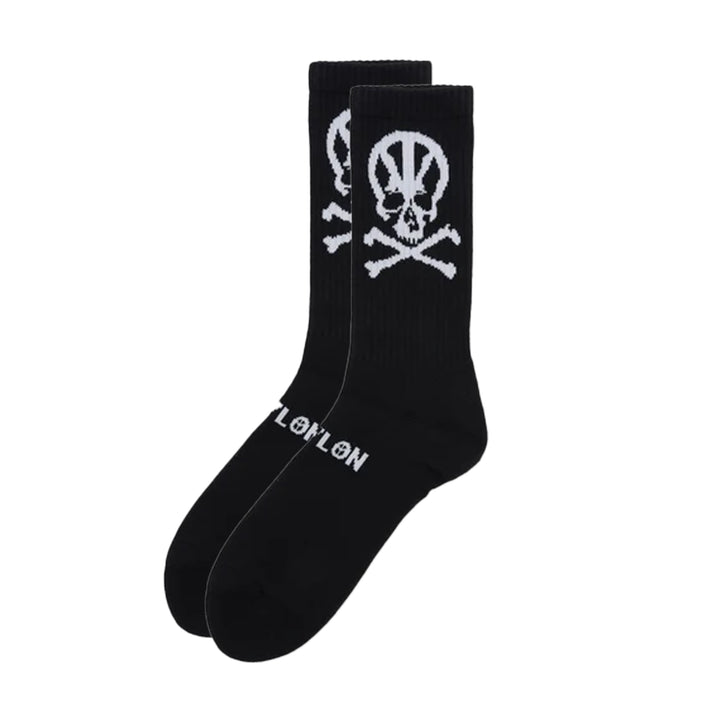 Babylon LA Cross Bone Sock Black