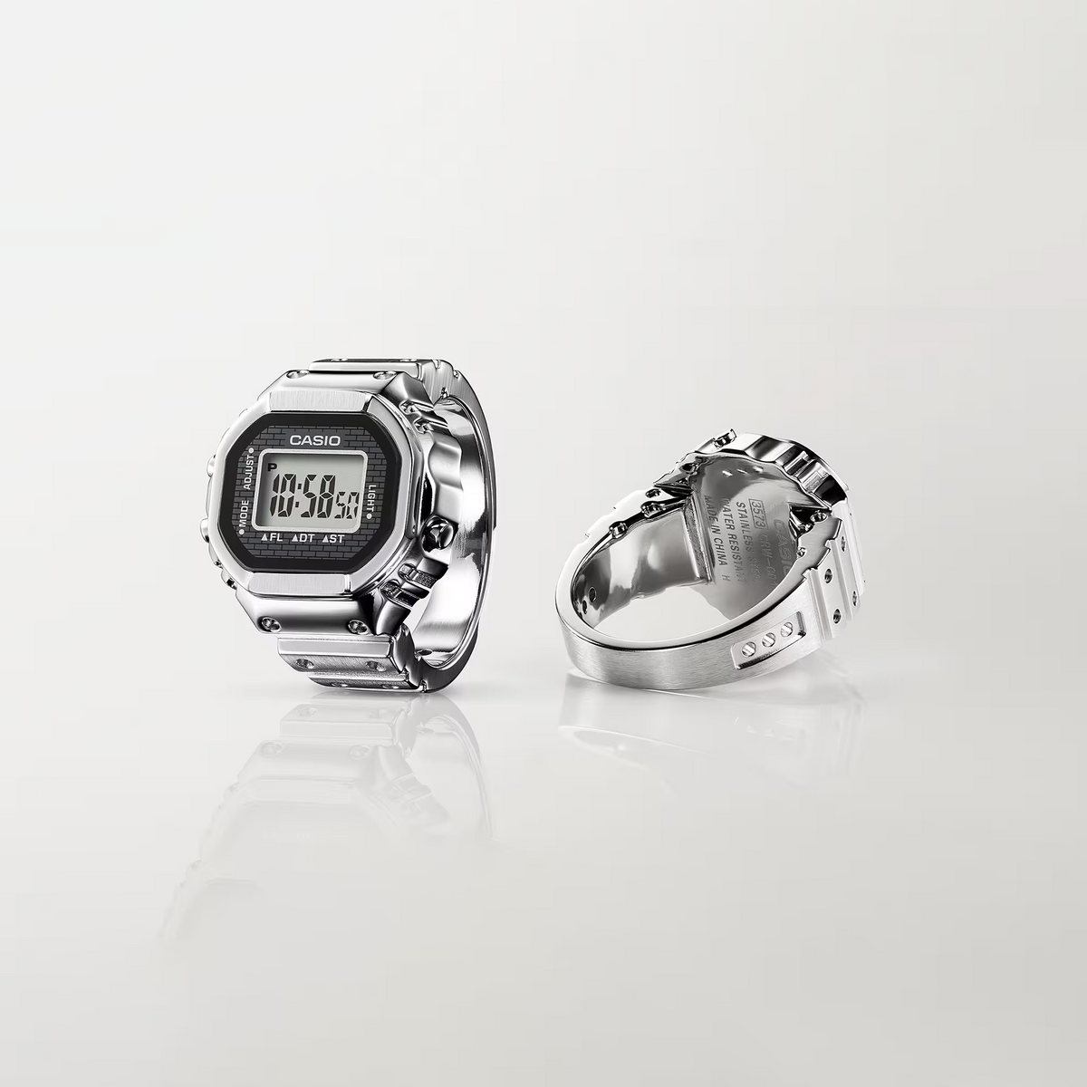 Casio 50th Anniversary Digital Ring Watch CRW001-1D
