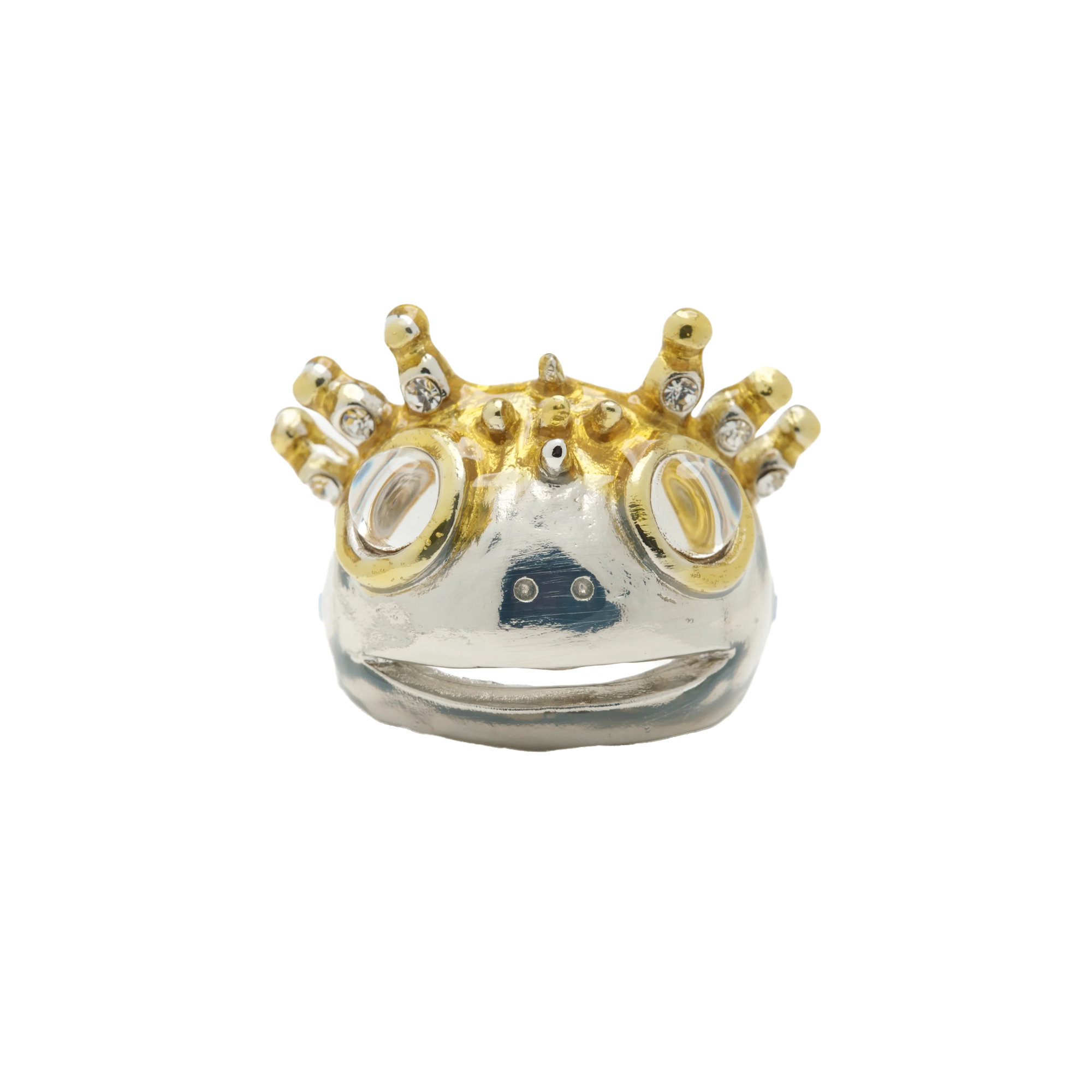 Collina Strada Axolotl Ring Silver Gold