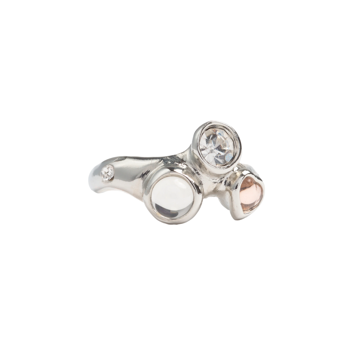 Collina Strada Florence Ring Silver Clear