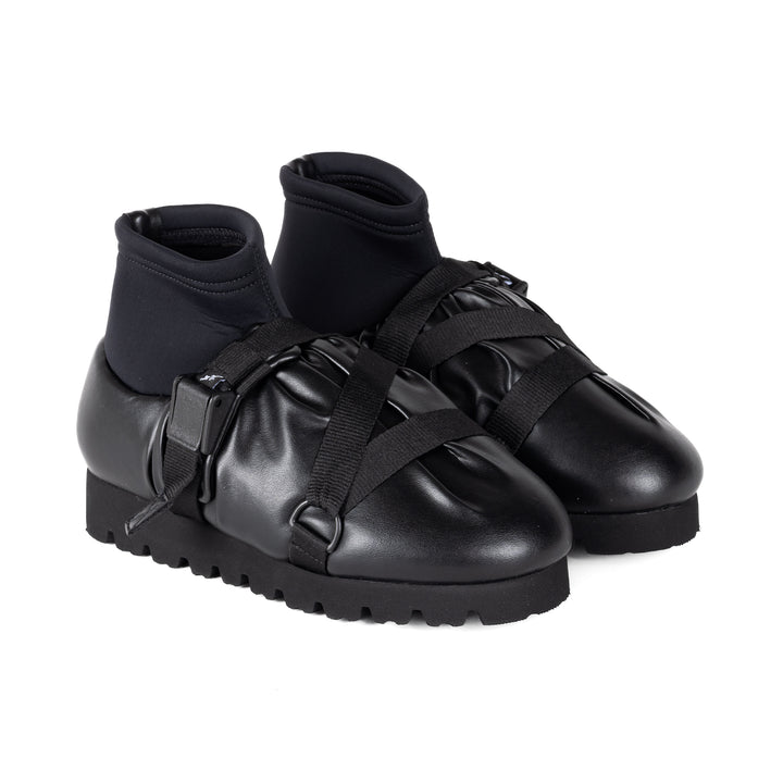 Yume Yume Camp Shoe Mid Black Vegan Leather