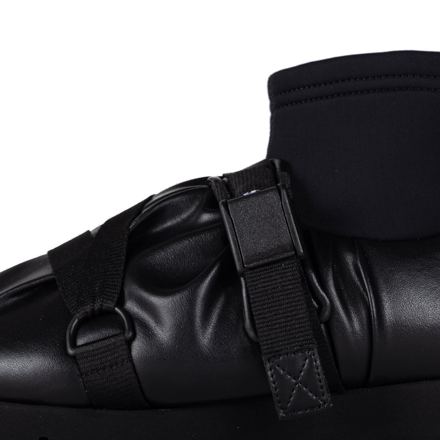 Yume Yume Camp Shoe Mid Black Vegan Leather