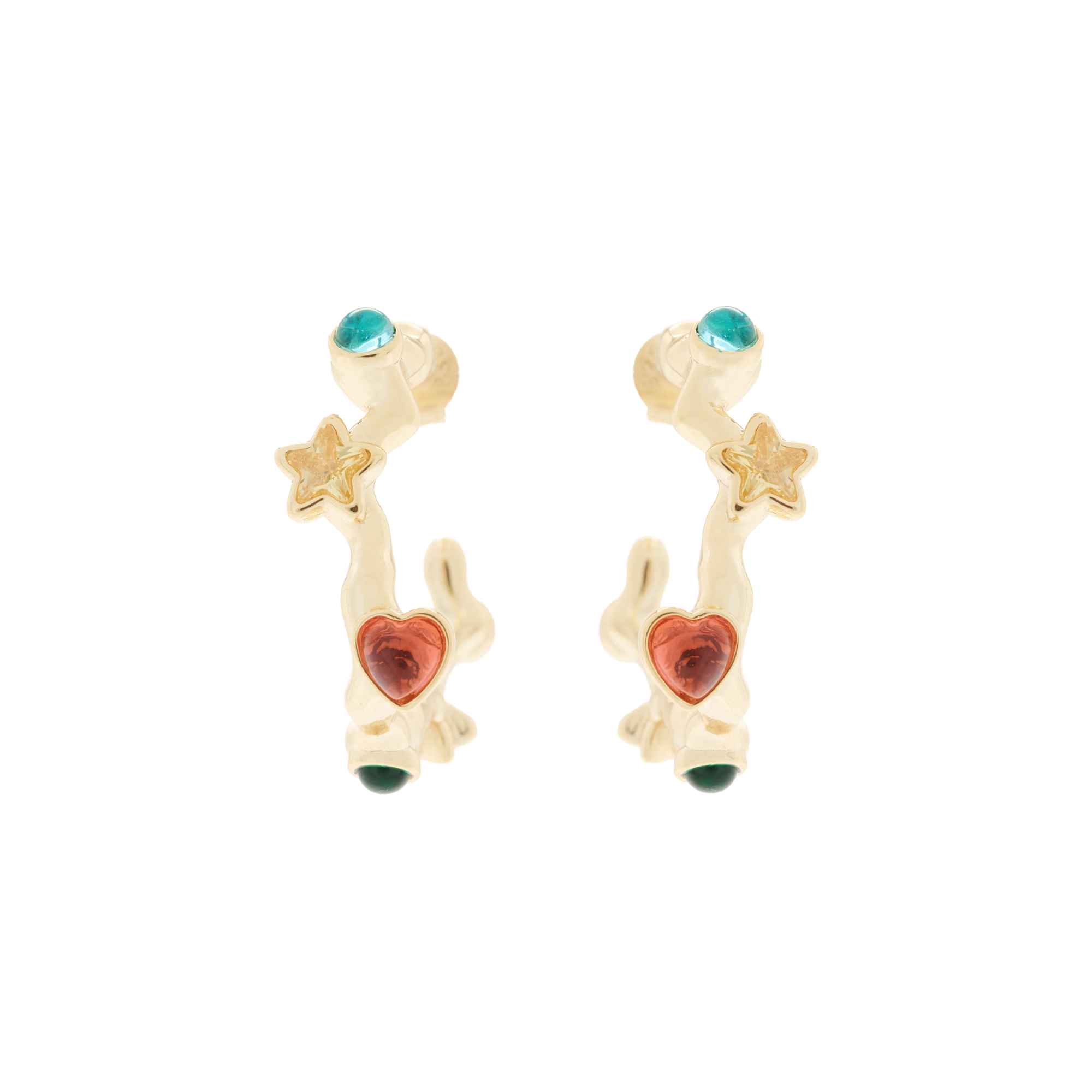 Collina Strada Florence Earrings Gold