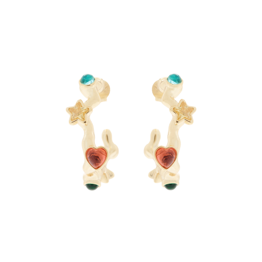 Collina Strada Florence Earrings Gold