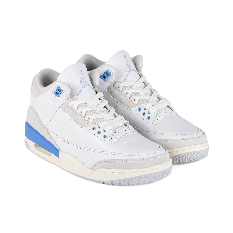 Nike Air Jordan 3 Retro Summit White/Hydrogen Blue/Legend Blue CT8532-101