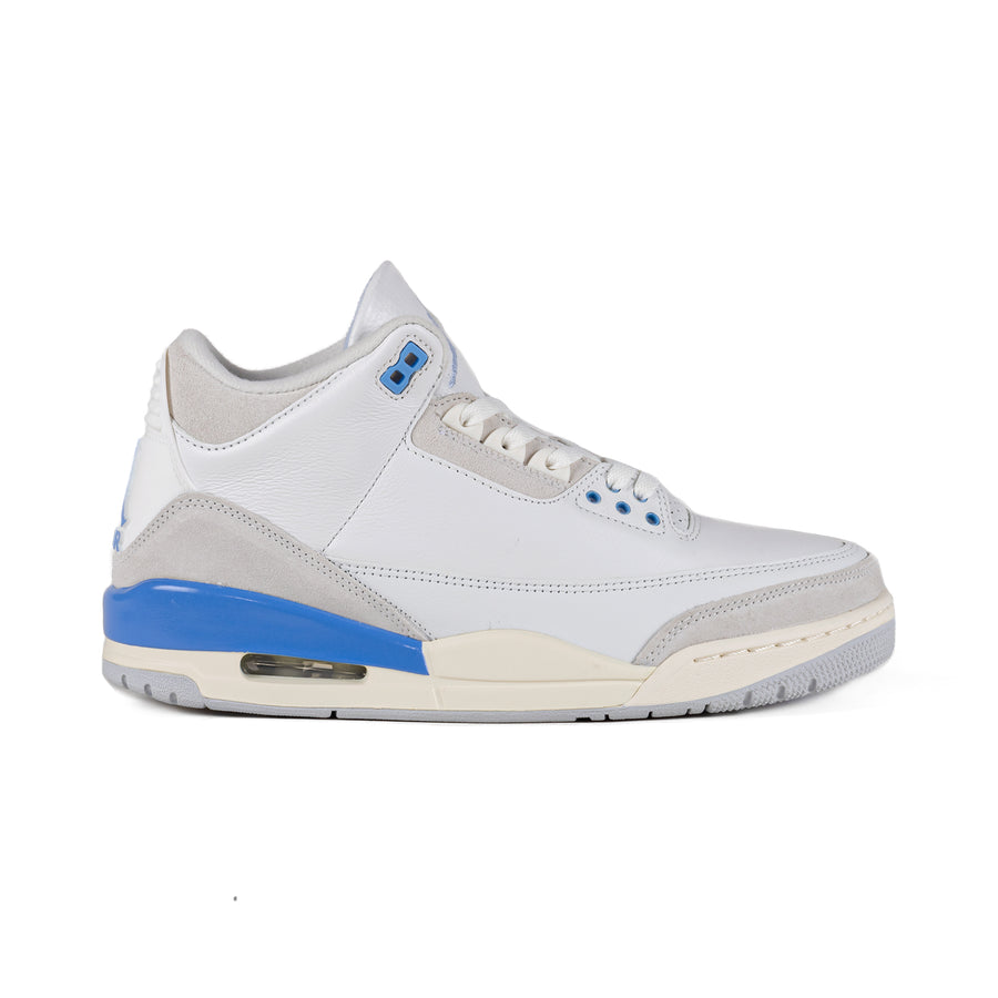 Nike Air Jordan 3 Retro Summit White/Hydrogen Blue/Legend Blue CT8532-101