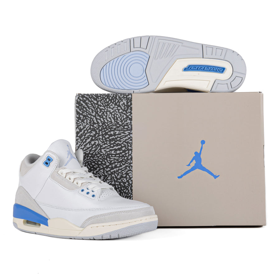 Nike Air Jordan 3 Retro Summit White/Hydrogen Blue/Legend Blue CT8532-101