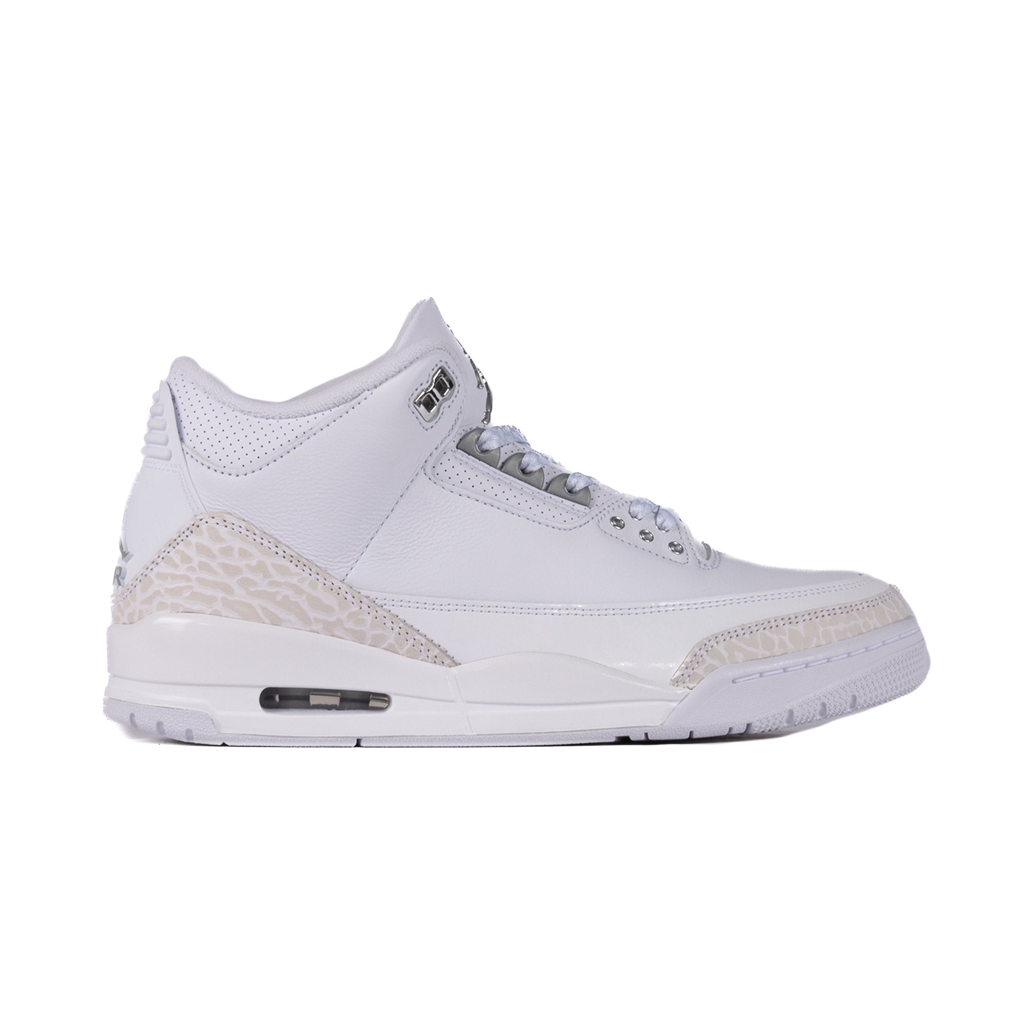 Nike Air Jordan 3 Retro "Pure Money" White/Metallic Silver/White CT8532-111