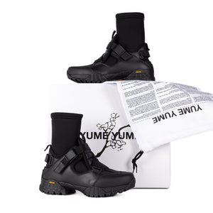 Yume Yume Cloud Walker Black Recycled Leather