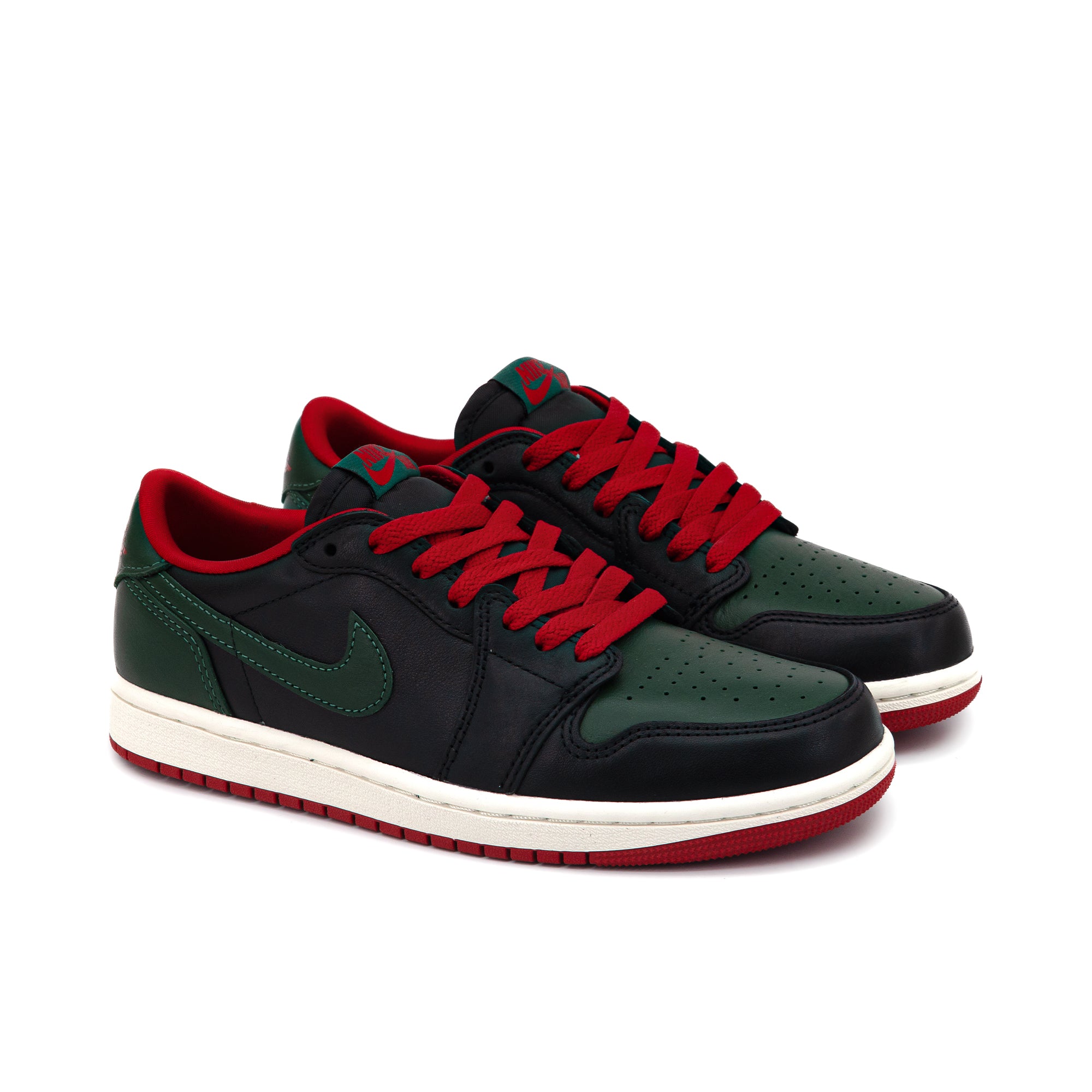 nike black green red