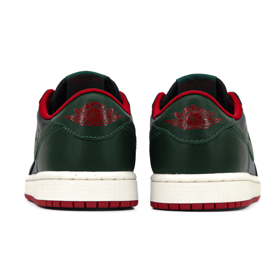 Nike Women's Air Jordan 1 Low OG Black/Gorge Green/Varsity Red/Sail CZ0775-036