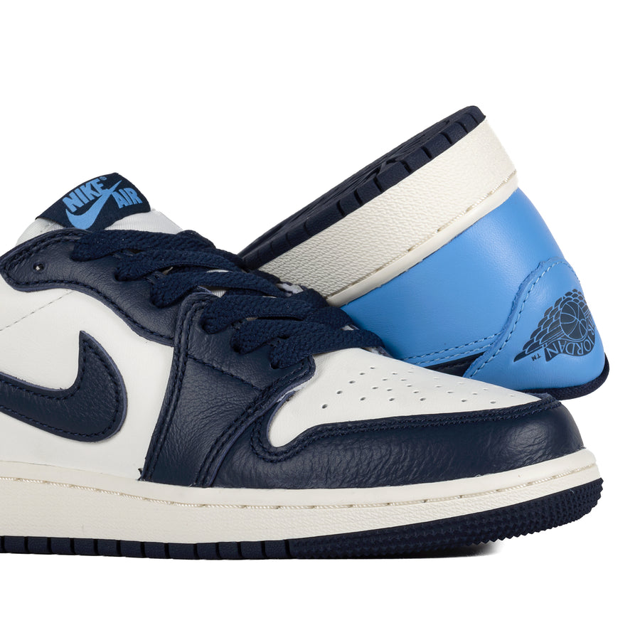 Nike Air Jordan 1 Retro Low OG (GS) Obsidian/University Blue/Sail CZ0858-400